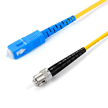 凌科朔（LINKSHIRE）光纤跳线 1米SC-ST单模单芯跳线 电信级光纤跳线 熔接跳钎IDC机房
