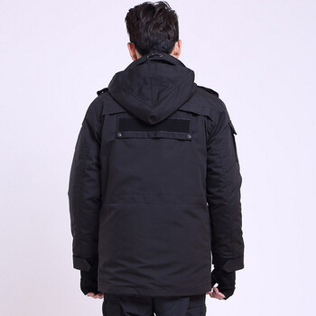 谋福 CNMF 9529 特勤作训大衣 保安棉衣 (单独上衣 斜纹特勤大衣 180)