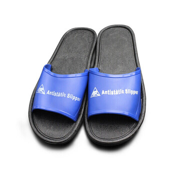 者也 防静电鞋无尘鞋子蓝色男女通用电子工厂车间工作鞋ESD静电鞋40码