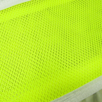 腾驰 CT 反光背心马甲反光衣交通骑行马甲汽车安全警示马甲交警环卫施工执勤安全服荧光 网格布套头晶格款