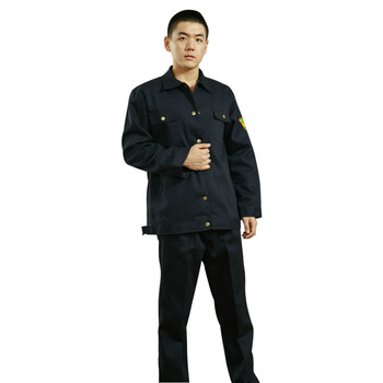 星工（XINGGONG）阻燃防护服 秋冬加厚电焊工作服套装男 劳保服船厂工程服定制 藏青色L码3002-11