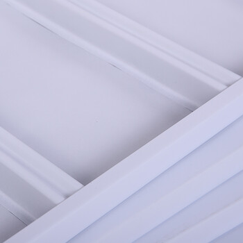 知旦 货架轻型白色2000*2000*500mm 仓库库房展示架金属货架HQ-205W