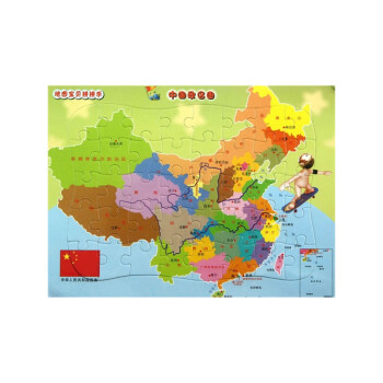 《中国政区图-地图宝贝拼拼乐 中国地图出版社