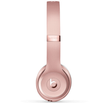 beats solo3 wireless 蓝牙无线 头戴式耳机 - 玫瑰金色 mnet2pa/a