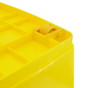 兰诗（LAUTEE）LJT-100 医疗周转箱 医院诊所实验室药店垃圾废弃物收纳箱 100L-带轮款