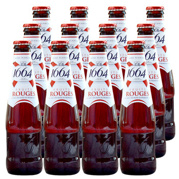 法国进口啤酒1664红果(树莓)啤酒进口水果啤酒250ml
