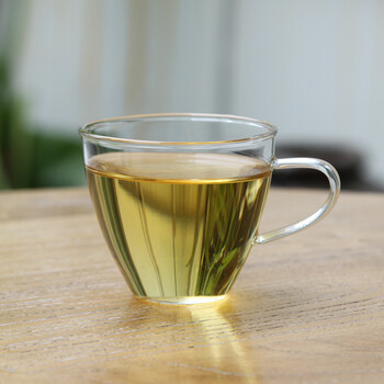 
                                        乐活易居 加厚耐热玻璃茶具 品杯 小茶杯 品茗杯 170ml 4只装                