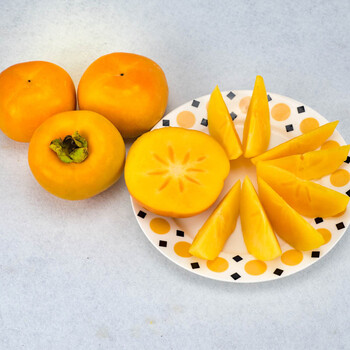 【茂名馆】 信宜大城甜脆柿 柿子 甜柿新鲜水果