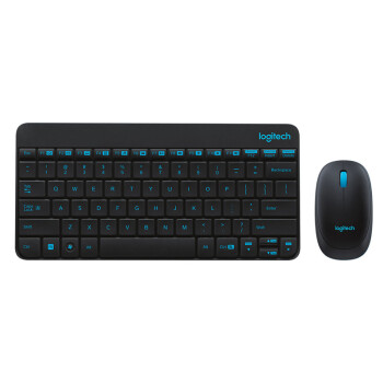 罗技（Logitech）MK245 Nano 键鼠套装 无线键鼠套装 办公键鼠套装 紧凑型 可调支架 带无线2.4G接收器 黑