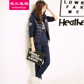 迷兰薇雅2014秋冬装新款女装韩版时尚<em>卫衣</em>运