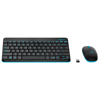 罗技（Logitech）MK245 Nano 键鼠套装 无线键鼠套装 办公键鼠套装 紧凑型 可调支架 带无线2.4G接收器 黑