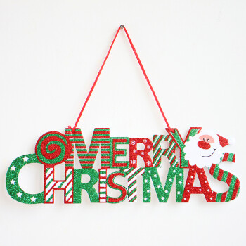 诺琪 圣诞节装饰品 20\/30cm圣诞葱粉英文字母