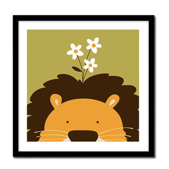 萌碎diy数字油画儿童动漫卡通手绘装饰画动物连连看儿童益智油画卡通