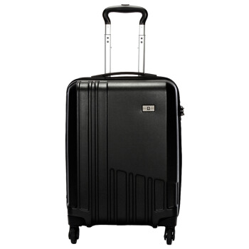 瑞世（SUISSEWIN）  大容量轻盈旅行箱静音万向轮行李箱登机箱 SN6612 20英寸 黑色