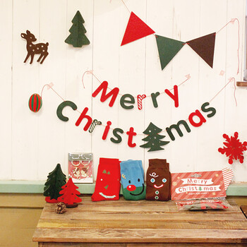 U-PICK原品生活 圣诞立体挂饰－CHRISTMAS 圣诞树布置装饰 CHRISTMAS