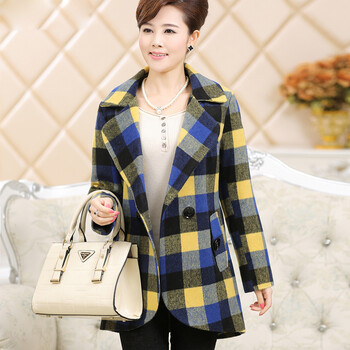 <em>南极人中年外套</em>2014新款中老年<em>女装</em>妈妈装秋
