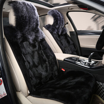性流行纯毛汽车椅垫适用五座轿车SUV越野 羊