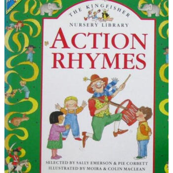《Action Rhymes动作儿歌原版进口外文儿童绘