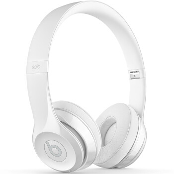 Beats Solo3 Wireless 头戴式 蓝牙无线耳机 手机耳机 游戏耳机 - 炫白色 MNEP2PA/A