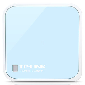 普联（TP-LINK）迷你型无线路由器 ap家用出差便携式有线转无线wifi 信号中继桥接高速穿墙 USB供电 TL-WR802N