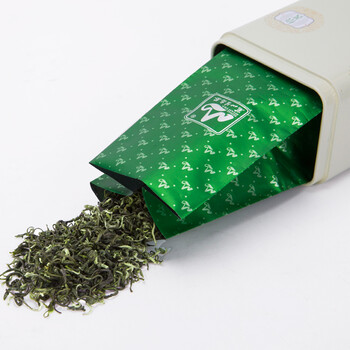 茗山生态茶  茶叶绿茶 新茶 碧螺春 嫩芽花果香  旗袍 茶叶礼盒250g 