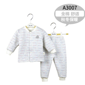 1-2岁婴儿衣服秋冬加厚夹棉宝宝内衣套装儿童