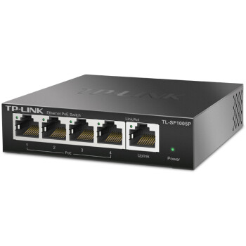 普联（TP-LINK） SF1005P 5口百兆4口POE非网管PoE交换机