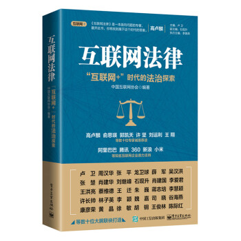 《正版书籍 互联网法律 互联网+法律知识书籍