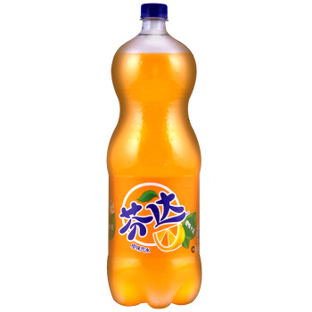 可口可乐 芬达橙味汽水2L*6瓶/箱