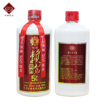 白酒 贵州茅台镇赖驾酱酒5年封坛53度500ml收