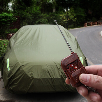控自动车衣 自动车衣 车罩 车套 军绿色 奔驰E级