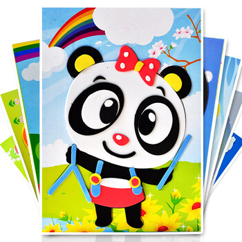 diy创意生活儿童益智手工制作加盟店设计图