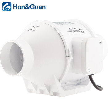 鸿冠\/Hon&Guan 圆形管道风机75S\/3寸 浴室强