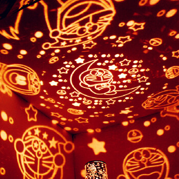 
                                        绿盒子 旋转音乐星空灯 LED星空投影灯 可旋转带音乐星空投影仪  生日礼品情人节礼物 哆啦A梦                