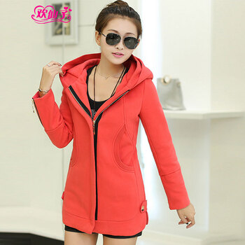 欢仙子卫衣女秋冬2014早秋韩版<em>抓绒</em>长袖加厚