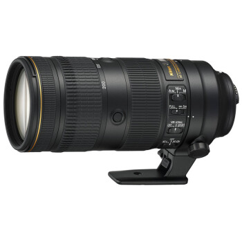 尼康（Nikon）AF-S 尼克尔 70-200mm f/2.8E FL ED VR “大三元” “电磁炮”大光圈远摄变焦镜头 尼康镜头