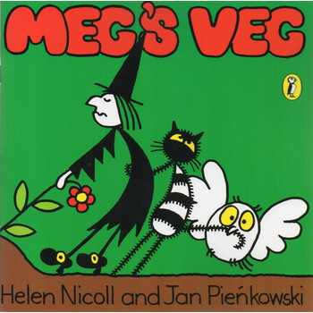 > 英文原版绘本 meg"s veg (meg and mog) 女巫麦格和小猫莫格
