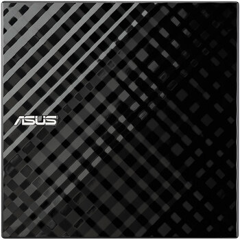华硕8倍速 USB2.0 外置DVD刻录机 移动光驱 黑色(兼容苹果系统/SDRW-08D2S-U)