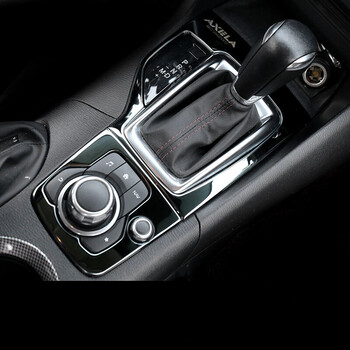 点缤 马自达昂克赛拉排挡框水杯框装饰贴 昂科