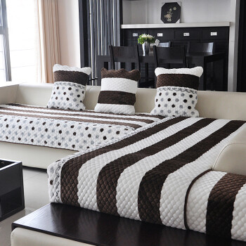 
                                        木儿家居 组合沙发垫套装坐垫沙发套 暖冬咖色 90*210cm坐垫一片                