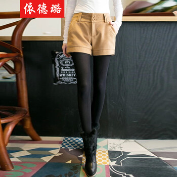 依德璐 2014秋冬新款韩版大码女装<em>加厚</em>毛呢短