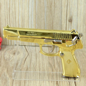 枪模玩具 1:2.05 92仿真手枪模型 全金属拼装可
