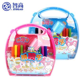 智高(ZHIGAO) kk喷喷笔12色拼喷乐儿童玩具套