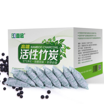 
                                        壹念活性炭竹炭包免晒硅藻纯 椰壳活性炭 除甲醛汽车装修净化除味炭包 活性炭包 除甲醛 新房 竹炭包2600g                