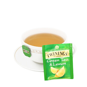 川宁绿茶 柠檬绿茶波兰进口茶叶25袋*2g盒装冷泡花果茶水果茶办公饮品