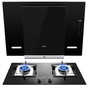 美的(Midea) 京东微联侧吸式蒸汽洗抽油烟机燃