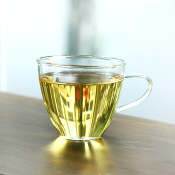 
                                        乐活易居 加厚耐热玻璃茶具 品杯 小茶杯 品茗杯 170ml 4只装                