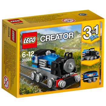 乐高 创意百变系列 6岁-12岁 蓝色小火车 31054 儿童 积木 玩具lego