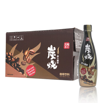 天喔茶庄 炭烧摩卡咖啡500ml*15整箱装