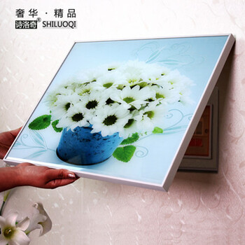 
                                        电表箱装饰画配电箱可推拉遮挡壁画客厅挂画总开关弱电源箱电闸盒 0114 液压 40高x60宽 容纳30高x50宽                